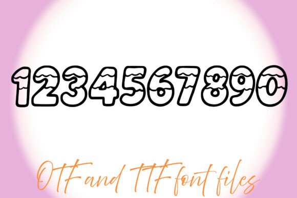 Cake Frosted Font - Preview 2