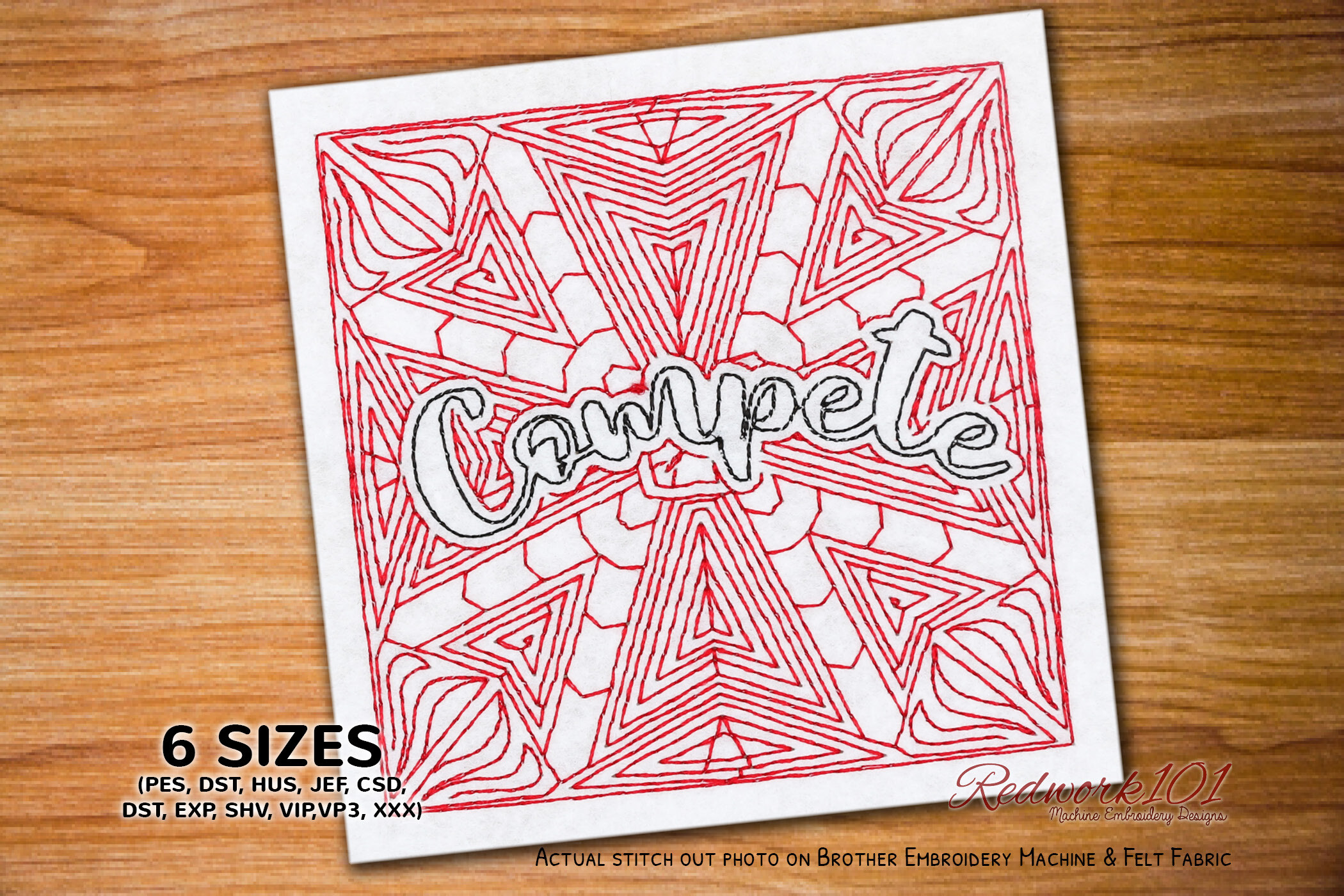 Compete Mandala Embroidery