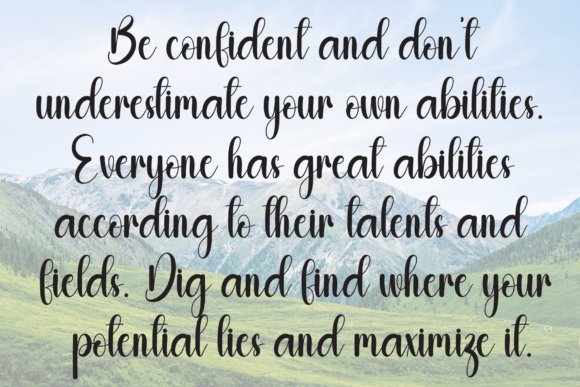 Delightful Font - Preview 5