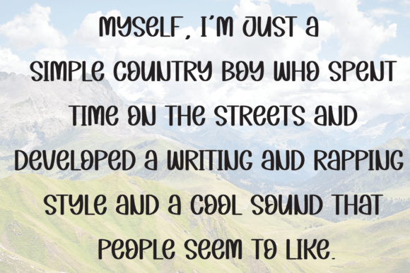 Designer Rainbow Font - Preview 4