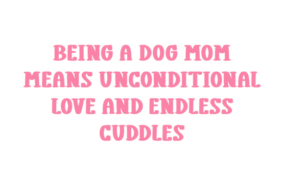 Dog Mom Font - Preview 1