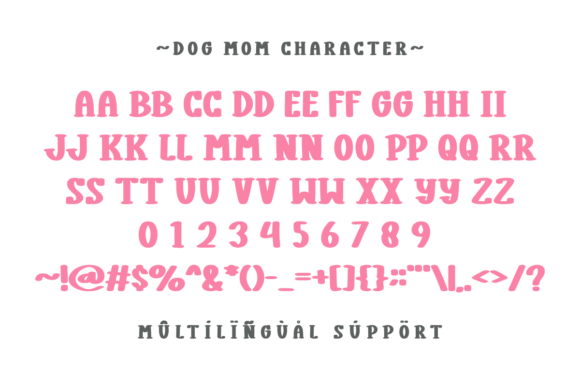 Dog Mom Font - Preview 2