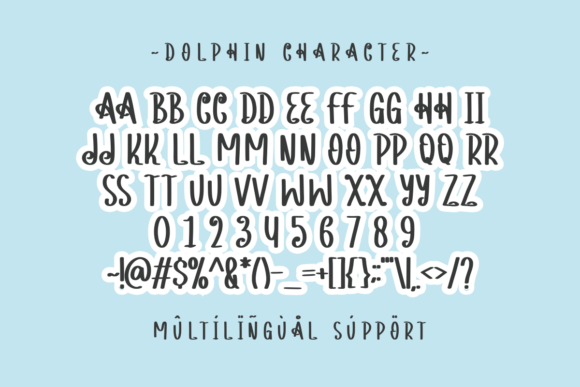 Dolphin Font - Preview 2