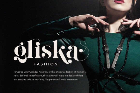 Eline Novika Font font preview - 1