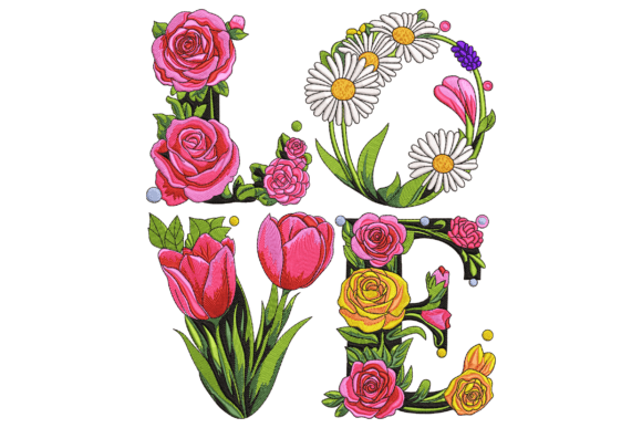 Floral Love Letters