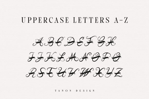 Froero Monogram Font - Preview 2