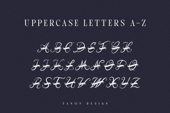 Froero Monogram Font - Preview 3