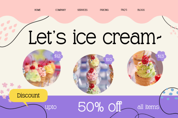 Fruboo Font PNG with transparent background - Preview 5