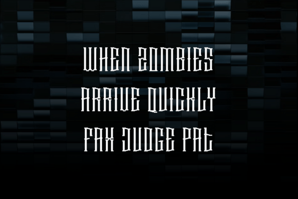 Gorezone Font - Preview 3