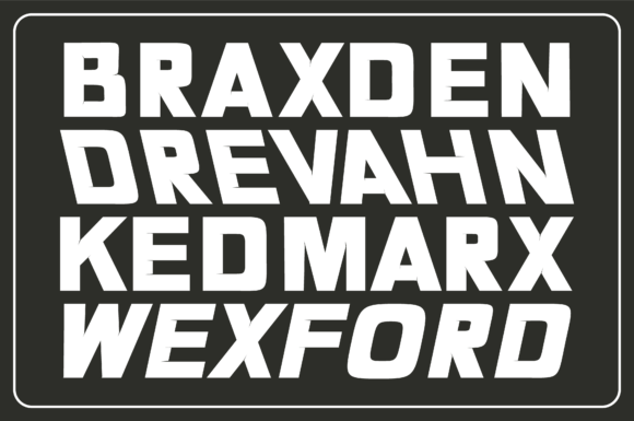 Grinder Font - Preview 1