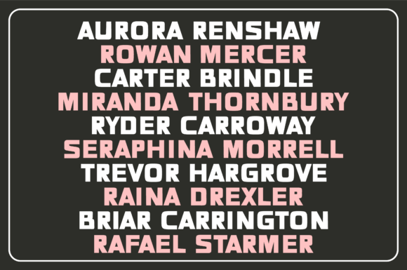Grinder Font - Preview 6