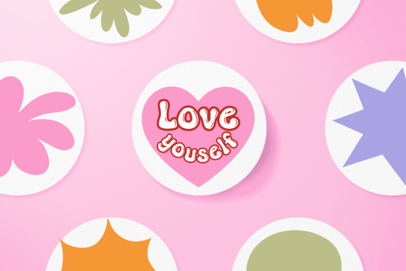 Groovy Shapes Font - Preview 1