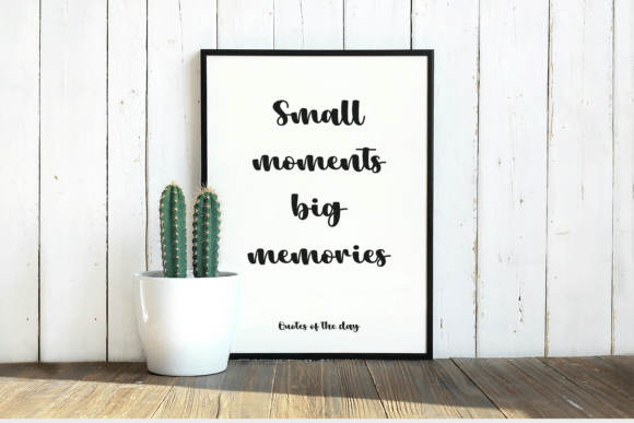 Handmade Melody Font PNG with transparent background - Preview 2