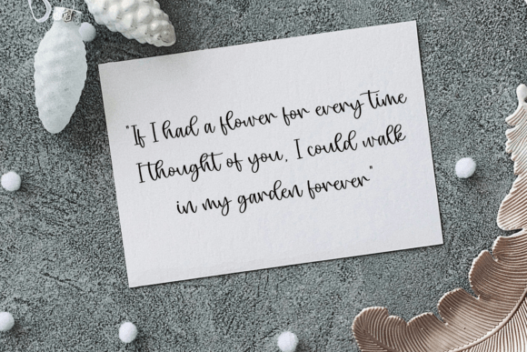Handmade Wishes Font - Preview 4