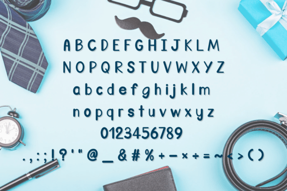 Happy Father Day Font - Preview 1