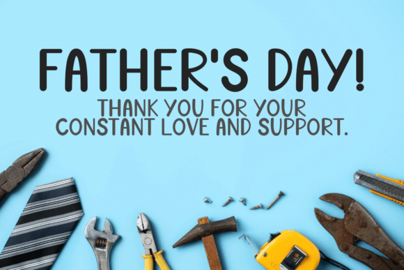 Happy Father Day Font - Preview 2