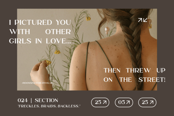 Raffin Font PNG with transparent background - Preview 6