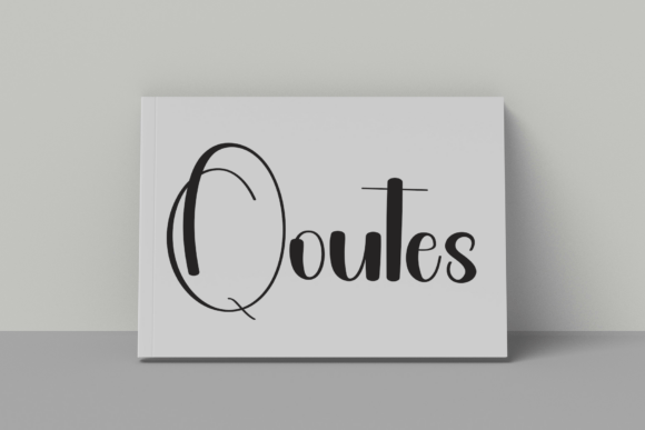 Rustic House Font PNG with transparent background - Preview 1