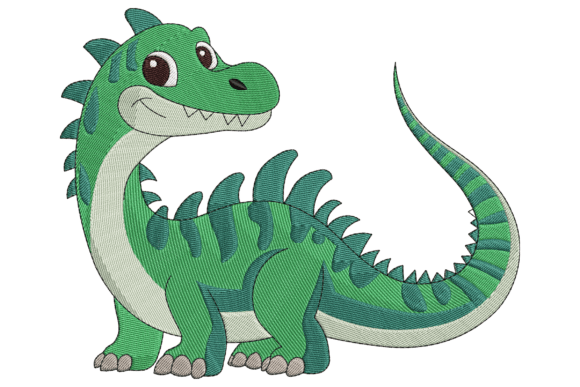 Smiling Dinosaur