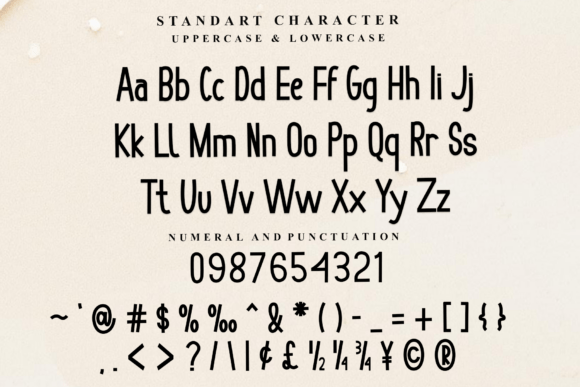 Snappy Doodle Font PNG with transparent background - Preview 4