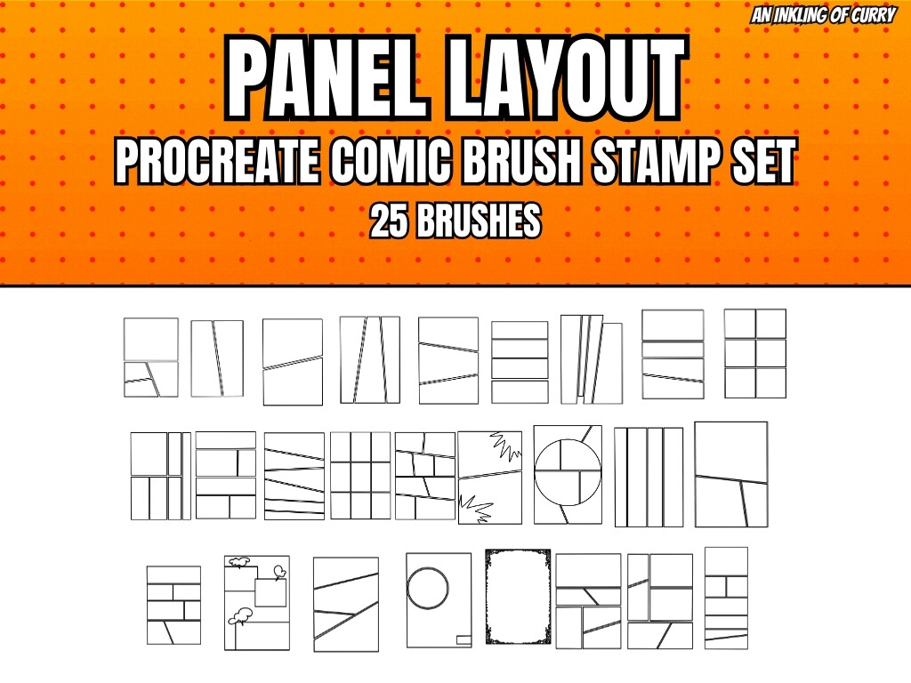 Ultimate Procreate Comic Brush Bundle - photo 3