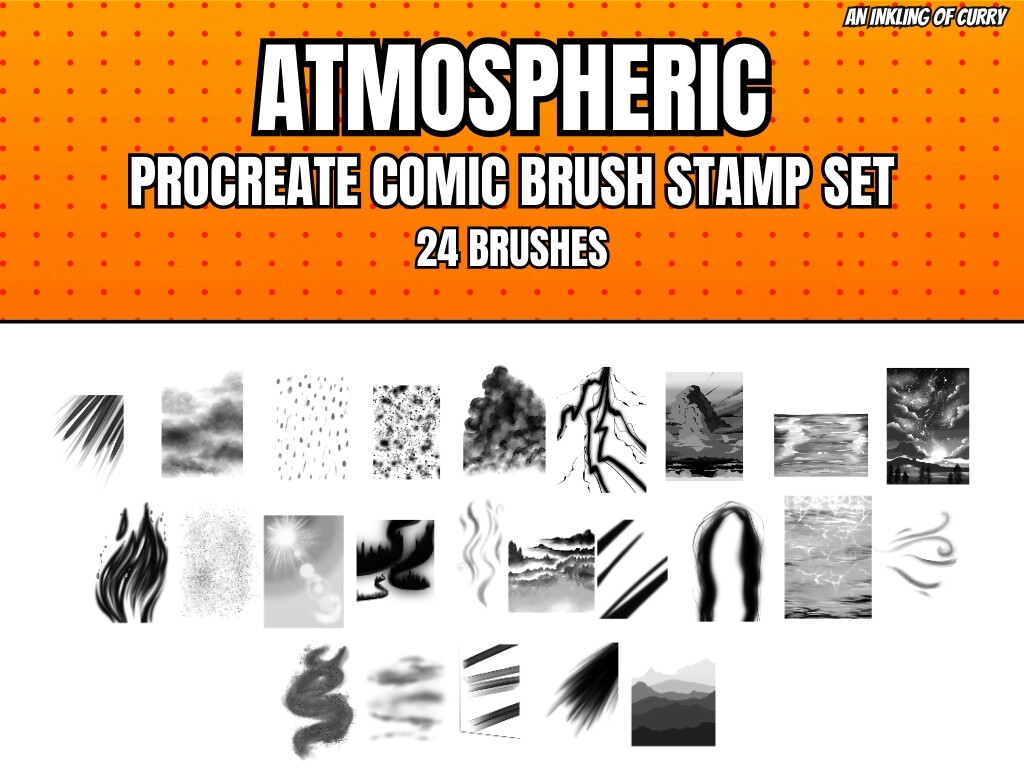 Ultimate Procreate Comic Brush Bundle - photo 4