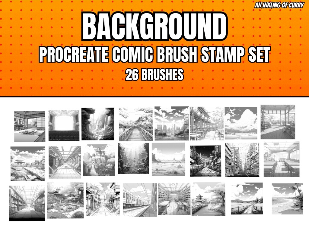 Ultimate Procreate Comic Brush Bundle - photo 5