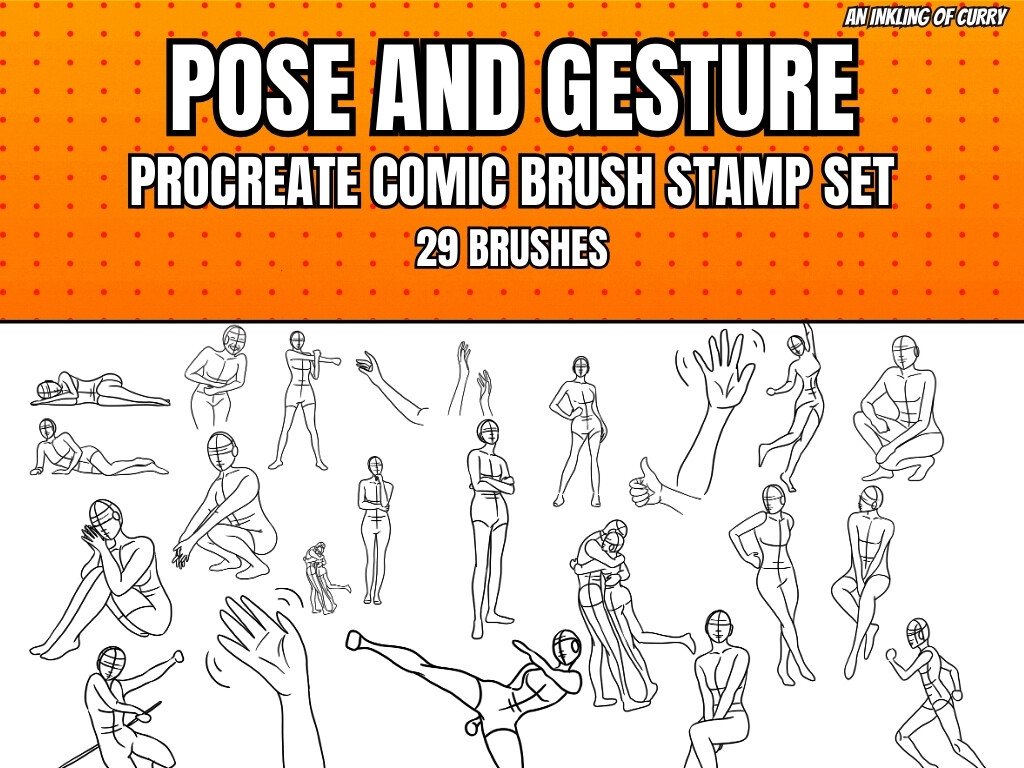 Ultimate Procreate Comic Brush Bundle - photo 8
