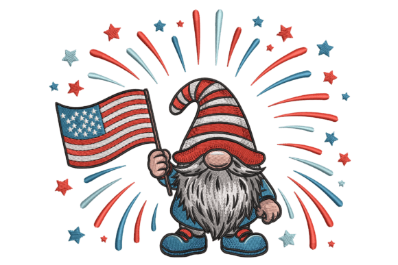 4th of July Gnome