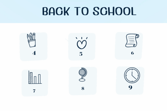 Back to School Font - Preview 3