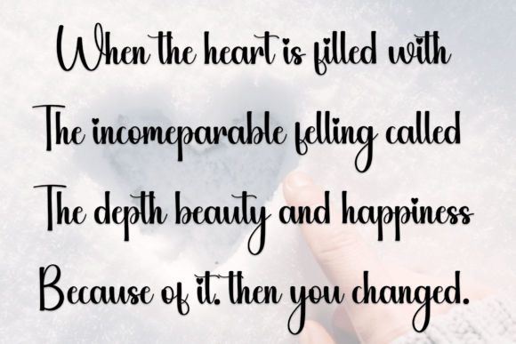 Blackink Calligraphy Font - Preview 6