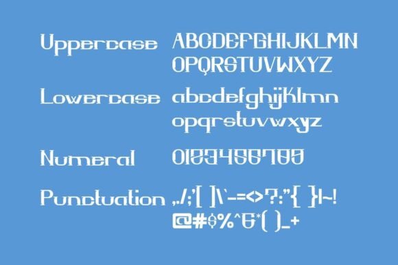 Danzen Font - Preview 1