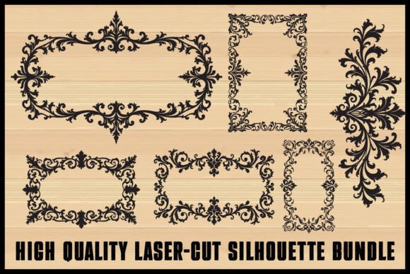 Elegant Ornamental Frame Bundle