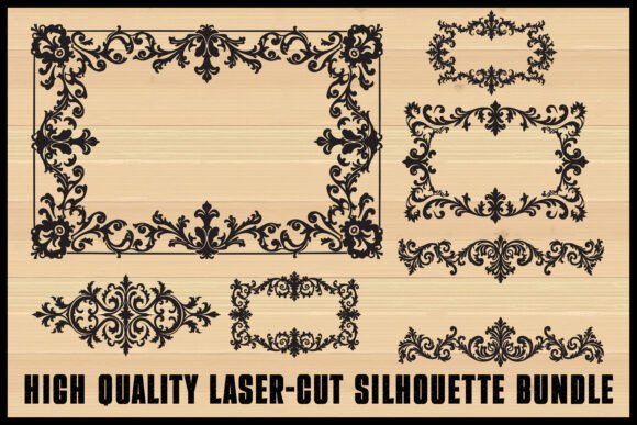 Elegant Ornamental Frame Bundle