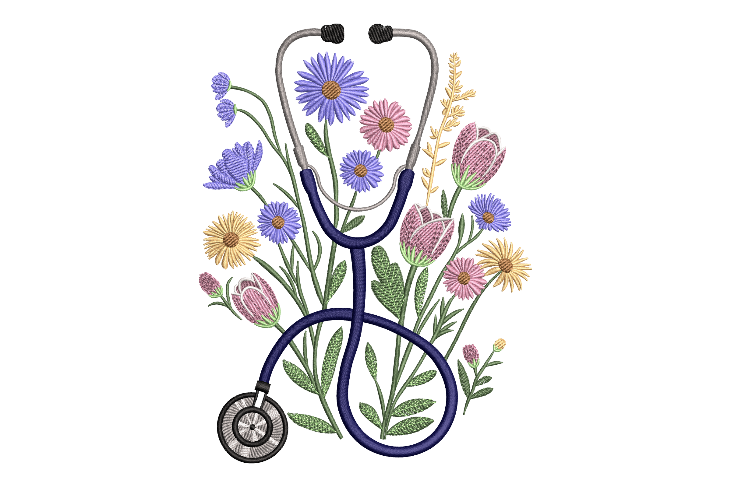 Floral Stethoscope