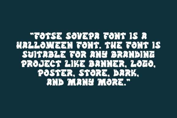Fotse Sovepa Font - Preview 3
