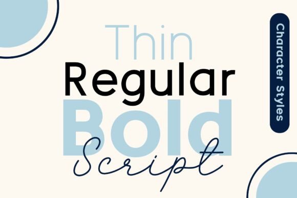 Fox Nuvira & Fox Petalia Font PNG with transparent background - Preview 1