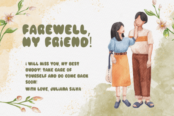 Friends Font - Preview 4