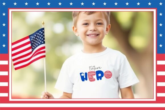 July Fourth Kids Font font preview - 4