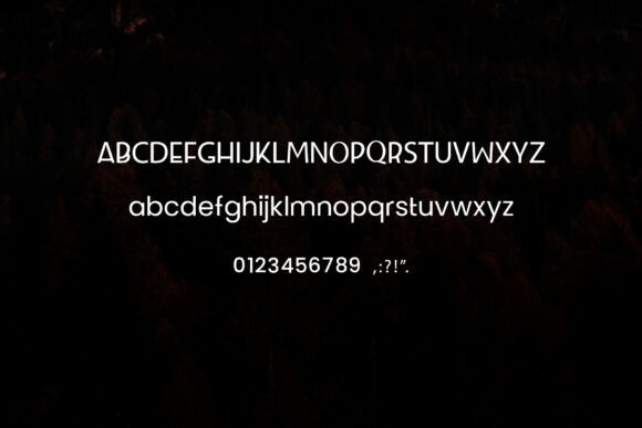 Lunetik Font PNG with transparent background - Preview 2