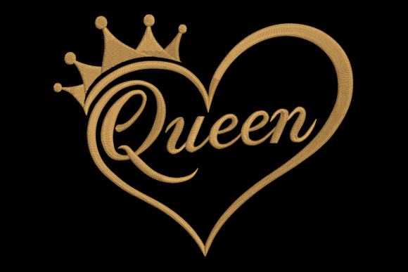 Queen Crown Heart