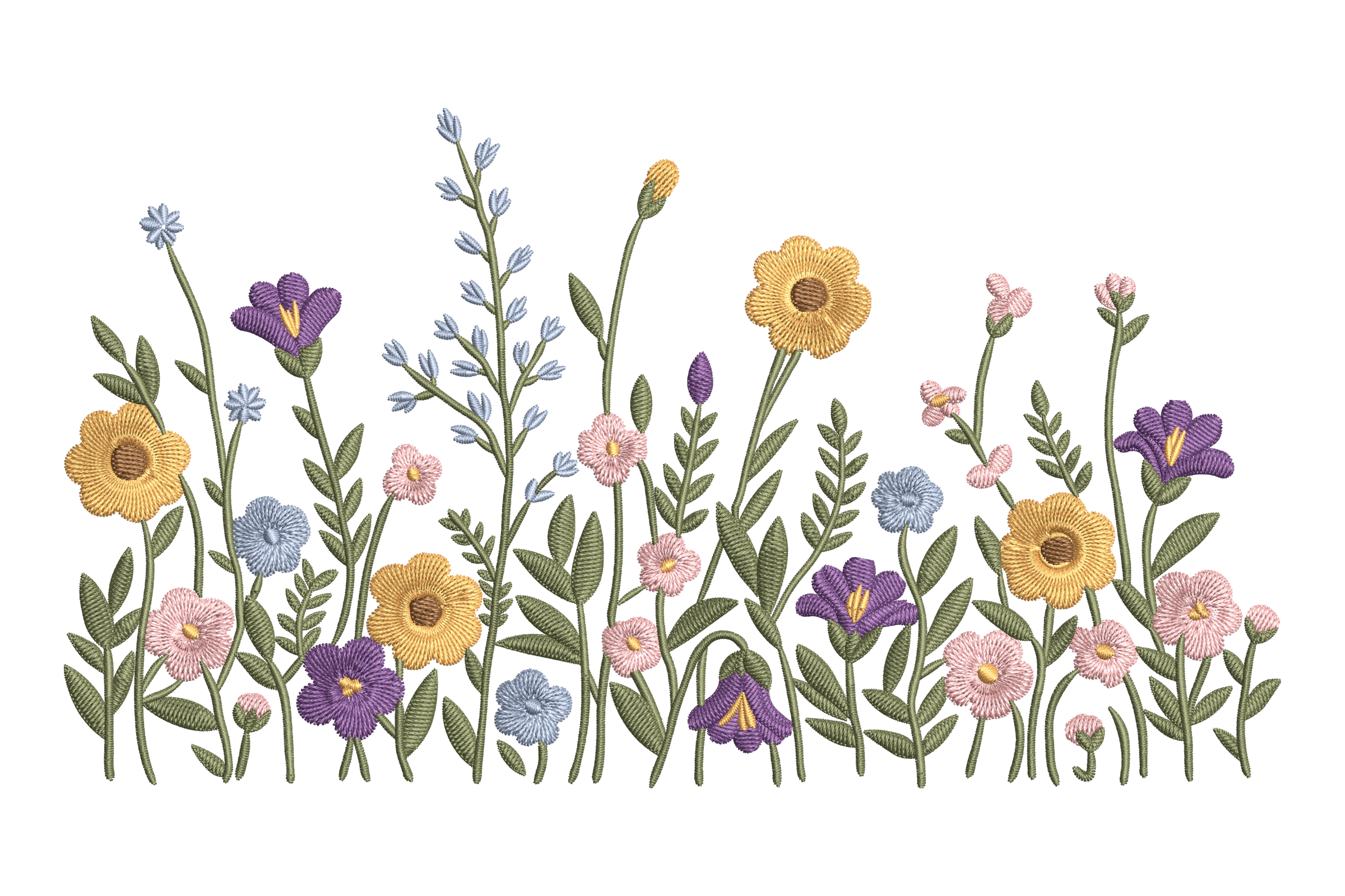 Wildflowers Border