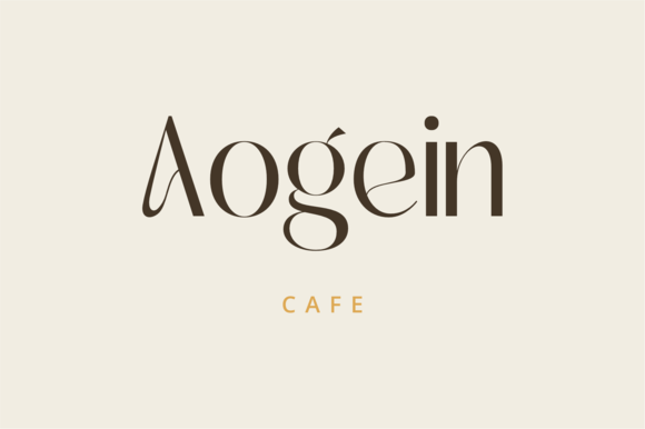 Aegthin Font - Preview 6