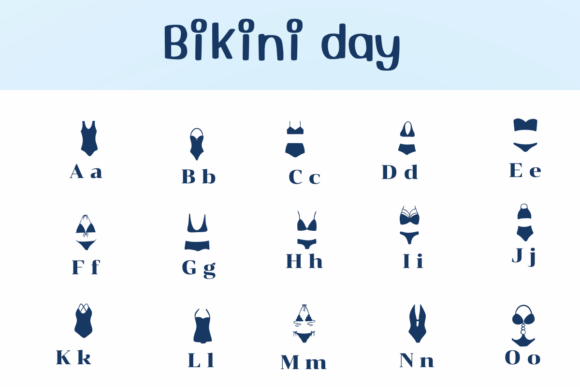 Bikini Day Font - Preview 1