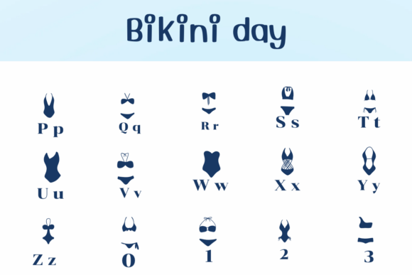 Bikini Day Font - Preview 2