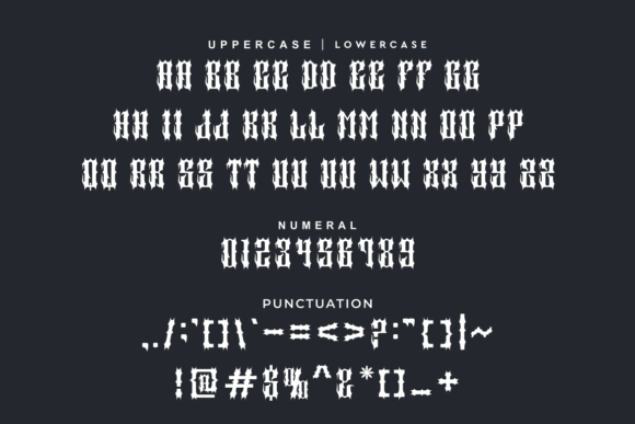 Black Gesorix Font - Preview 5