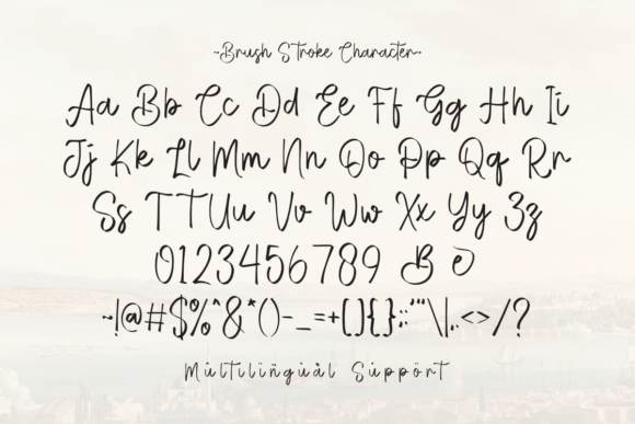 Brushstroke Font - Preview 5
