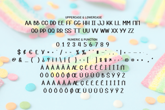 Candy Rainbow Font - Preview 6