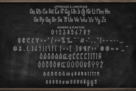 Chalkboard Font - Preview 6