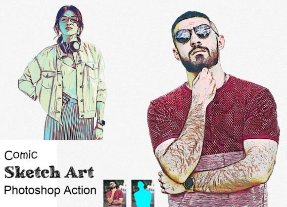 Good Action Graphics Popular Art Photoshop Action Bundle Bundle · Creative Fabrica